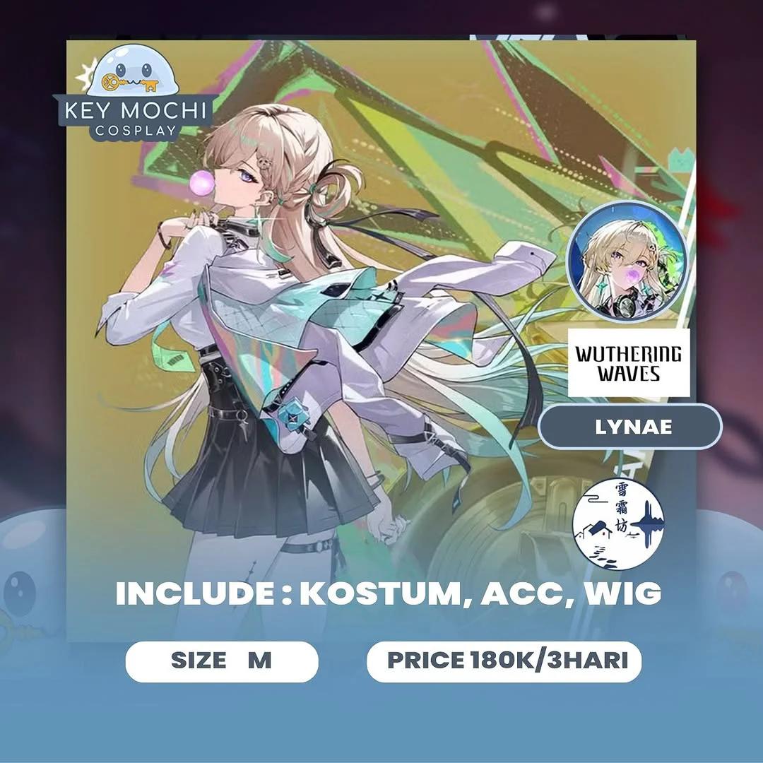 Lynae Wuthering Waves - Kostum & Wig