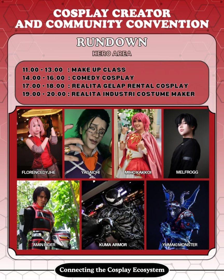 Rundown resmi Hero Stage