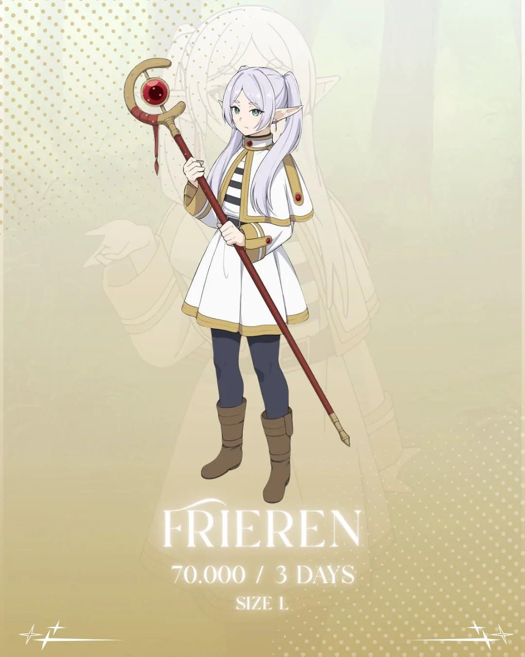 Frieren: Beyond Journey's End - Frieren Cosplay Set