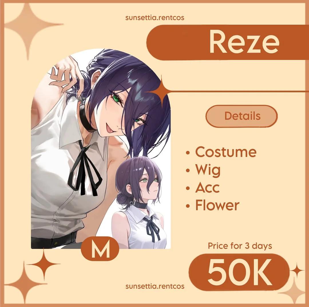 Reze Chainsawman - Fullset Costume