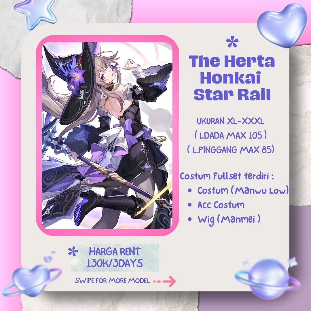 Herta Honkai Star Rail Fullset Manwu Low
