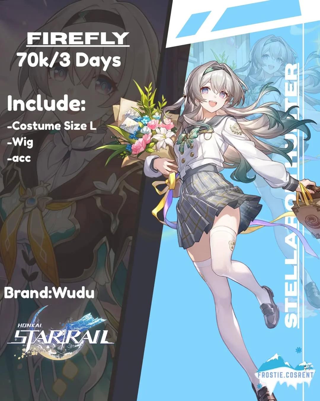 Firefly Honkai Star Rail Costume Rental