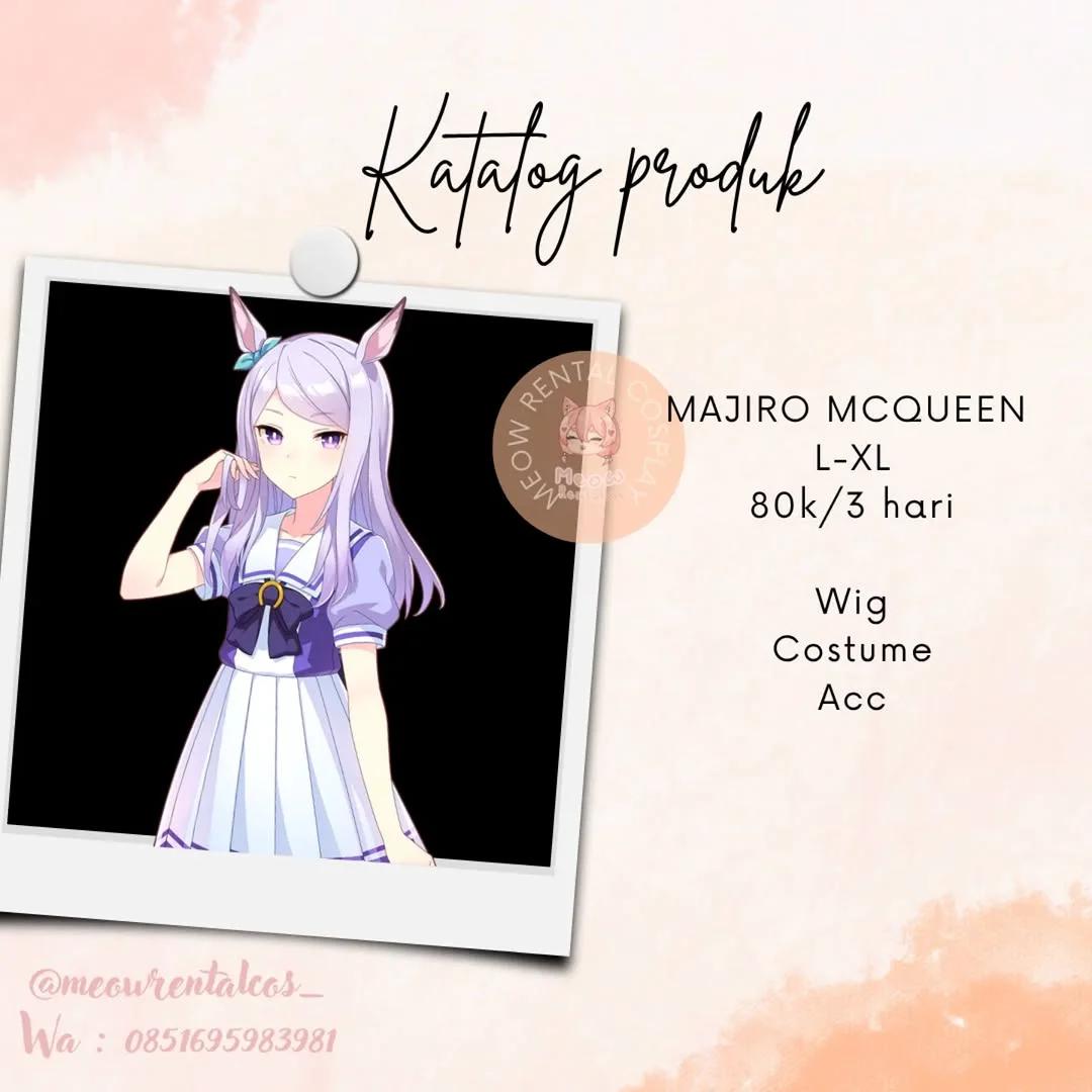 Mejiro McQueen Uma Musume Seifuku School Uniform
