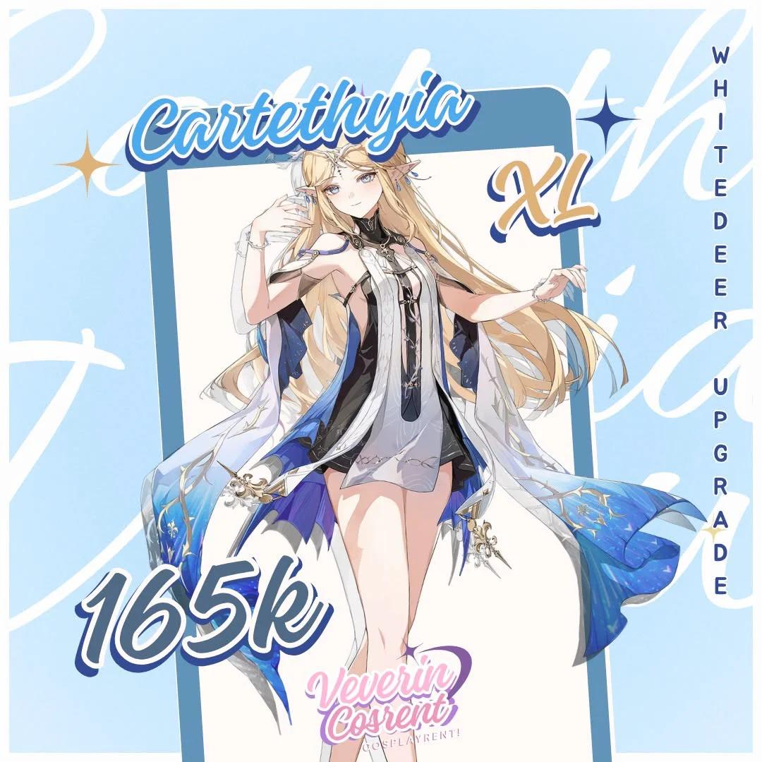 Cartethyia Wuthering Waves - Costume, Wig & Accessories