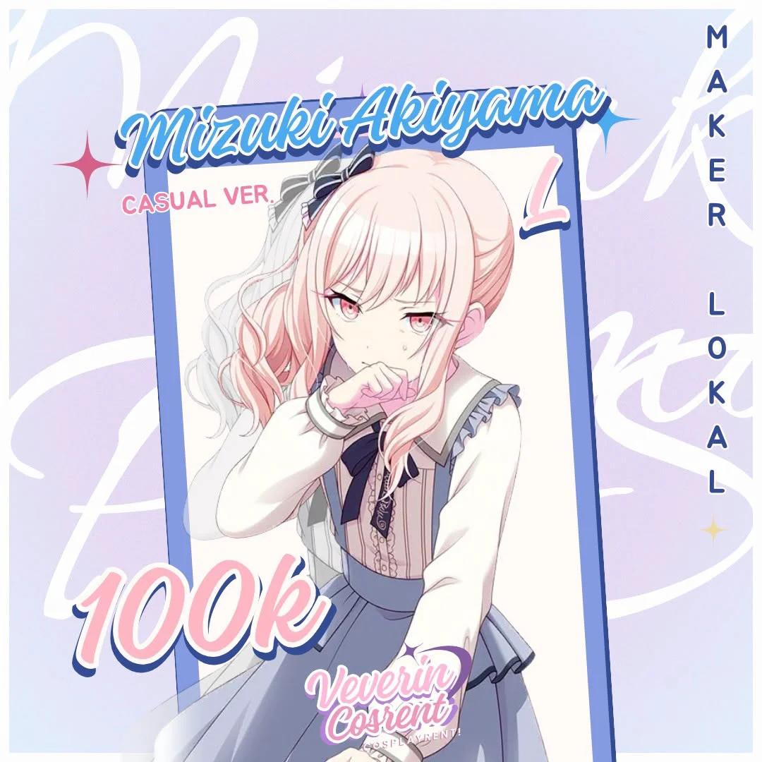 Akiyama Mizuki Project Sekai - Casual Ver. Costume & Wig