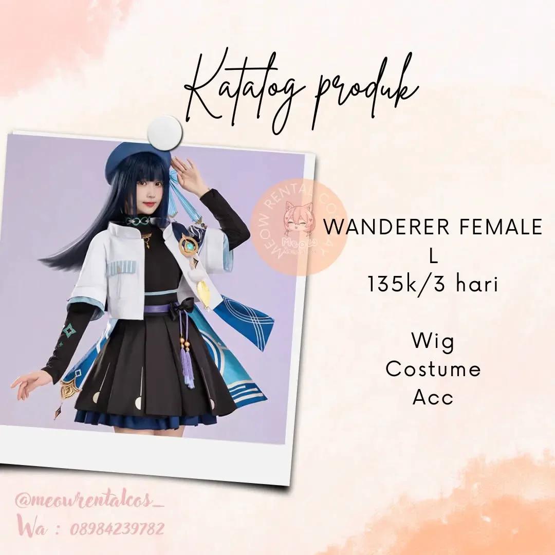 Wanderer Female - Kostum, Wig & Aksesoris