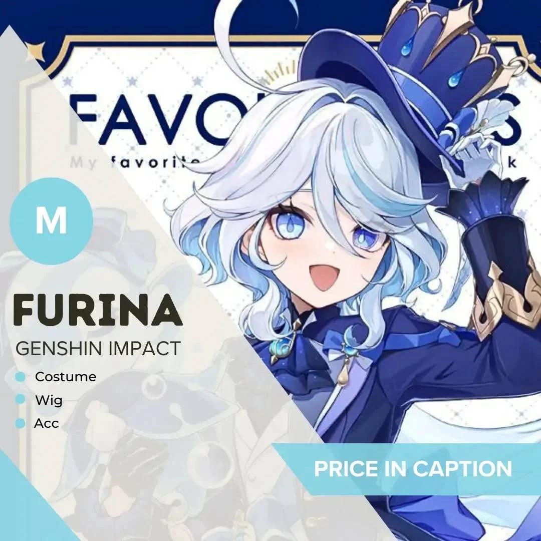 Kostum Rental Furina Genshin Impact M