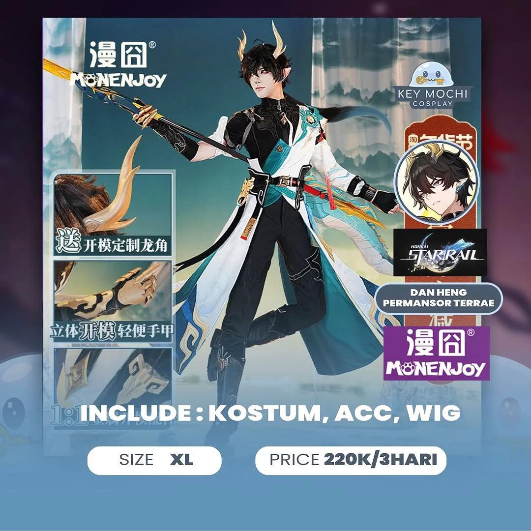 Dan Heng Permansor Terrae Honkai Star Rail - Kostum