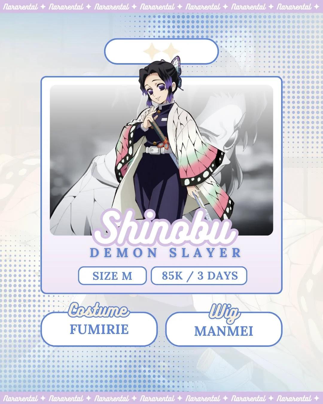 Shinobu Kocho Demon Slayer - Costume