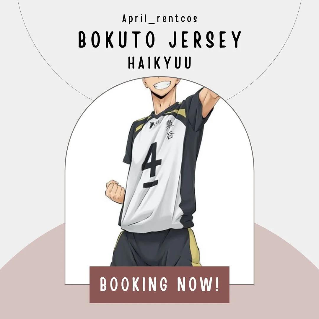 Bokuto Kotaro Haikyuu Jersey - Kostum Haikyu L