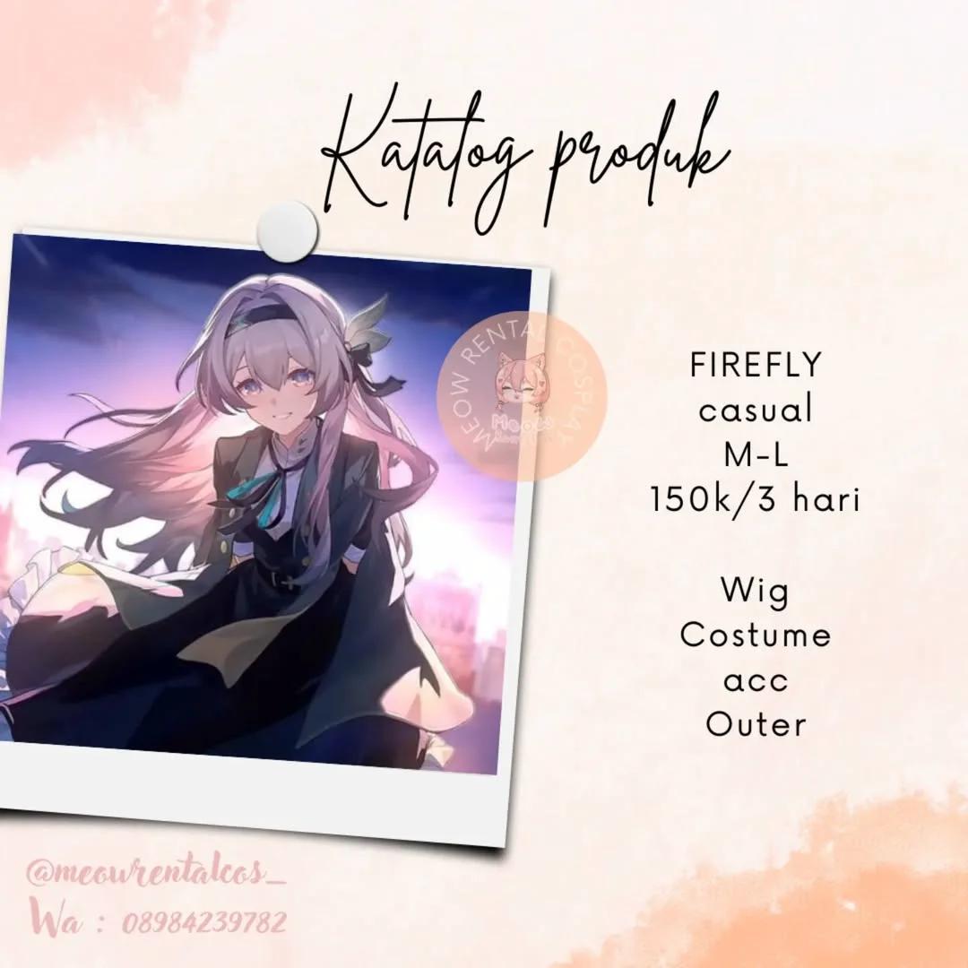 Firefly Casual Cosplay Costume Outfit - Honkai: Star Rail