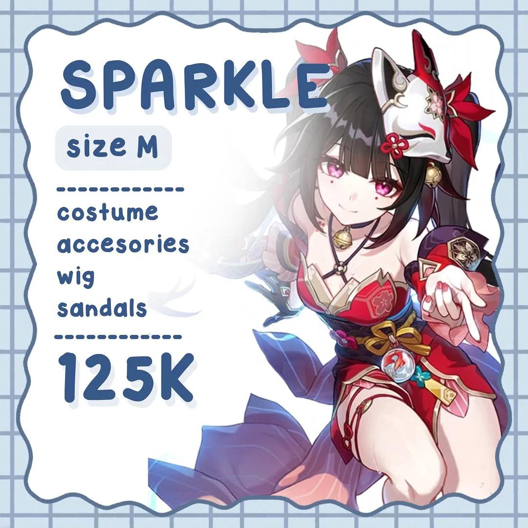 Sparkle Honkai Star Rail - Kostum & Wig