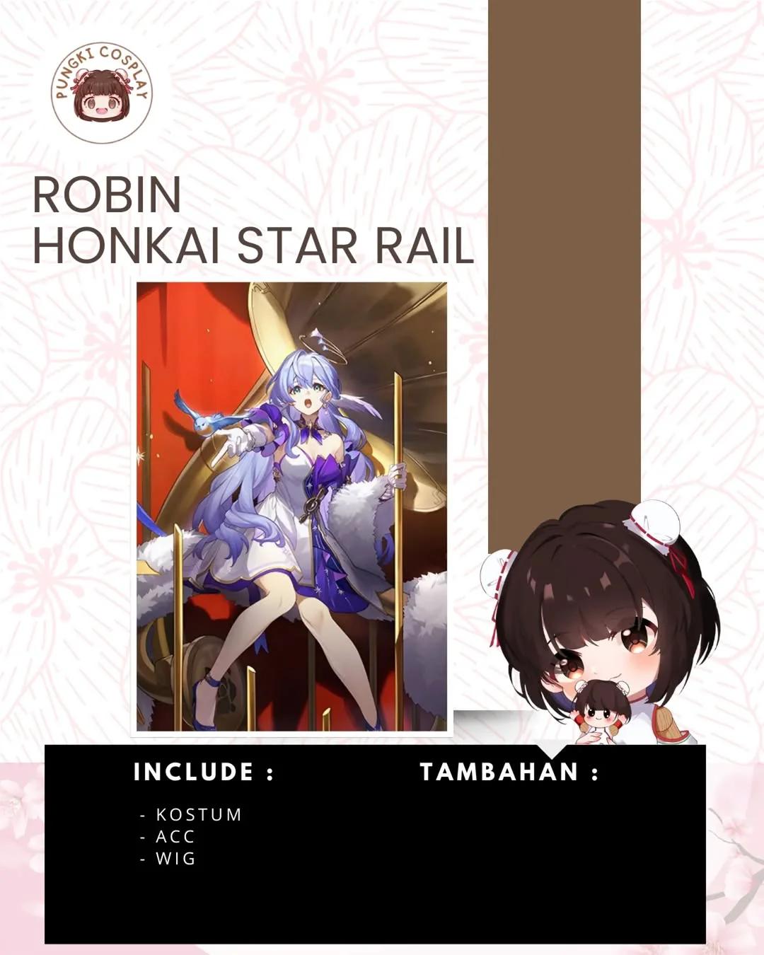 Robin Honkai Star Rail - Kostum