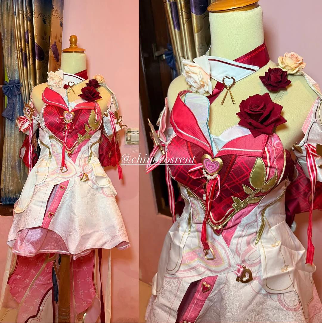 Elysia Honkai Impact 3rd - Kostum & Wig