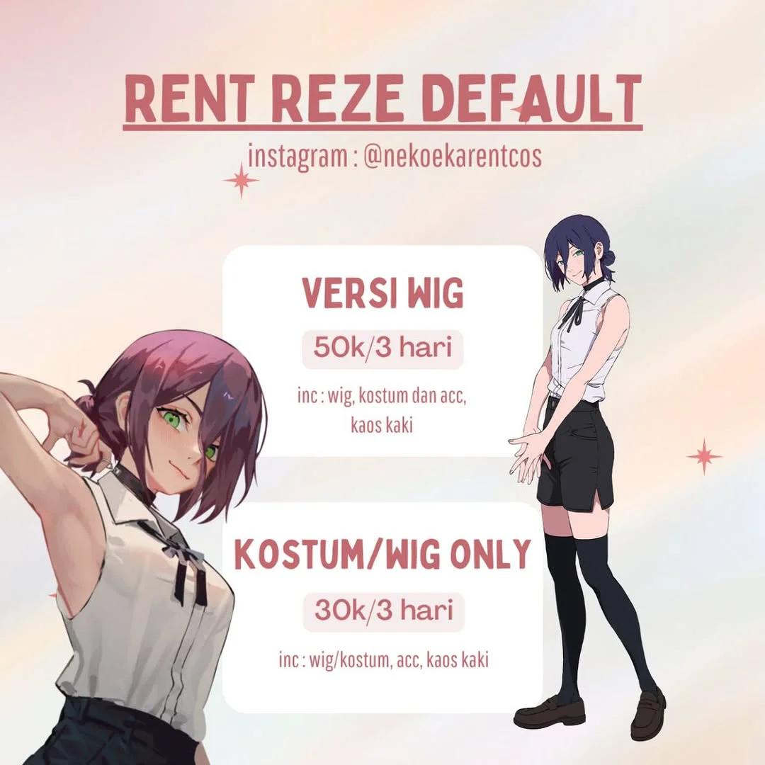 Reze Chainsaw Man - Kostum