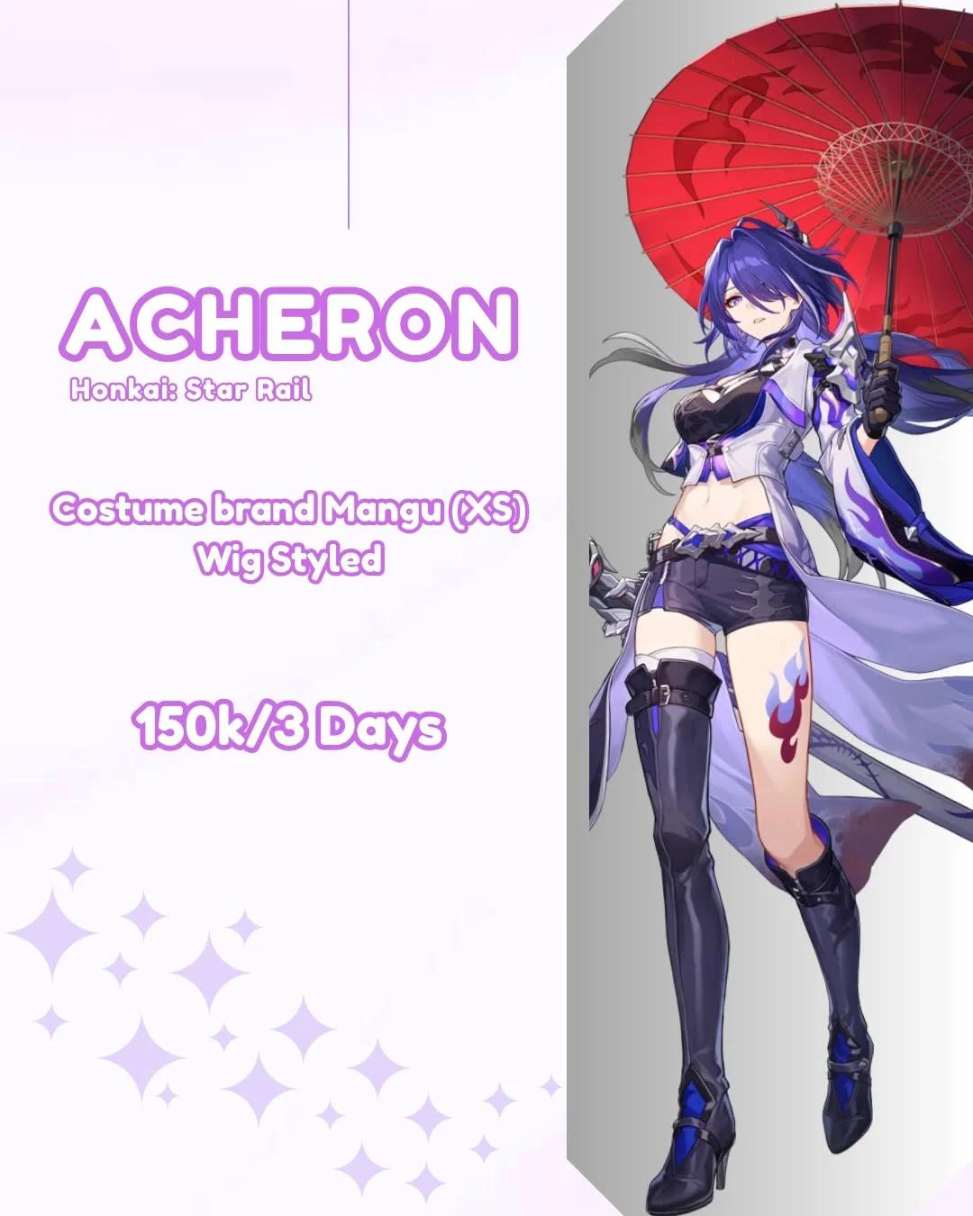 Acheron Honkai Star Rail - Kostum