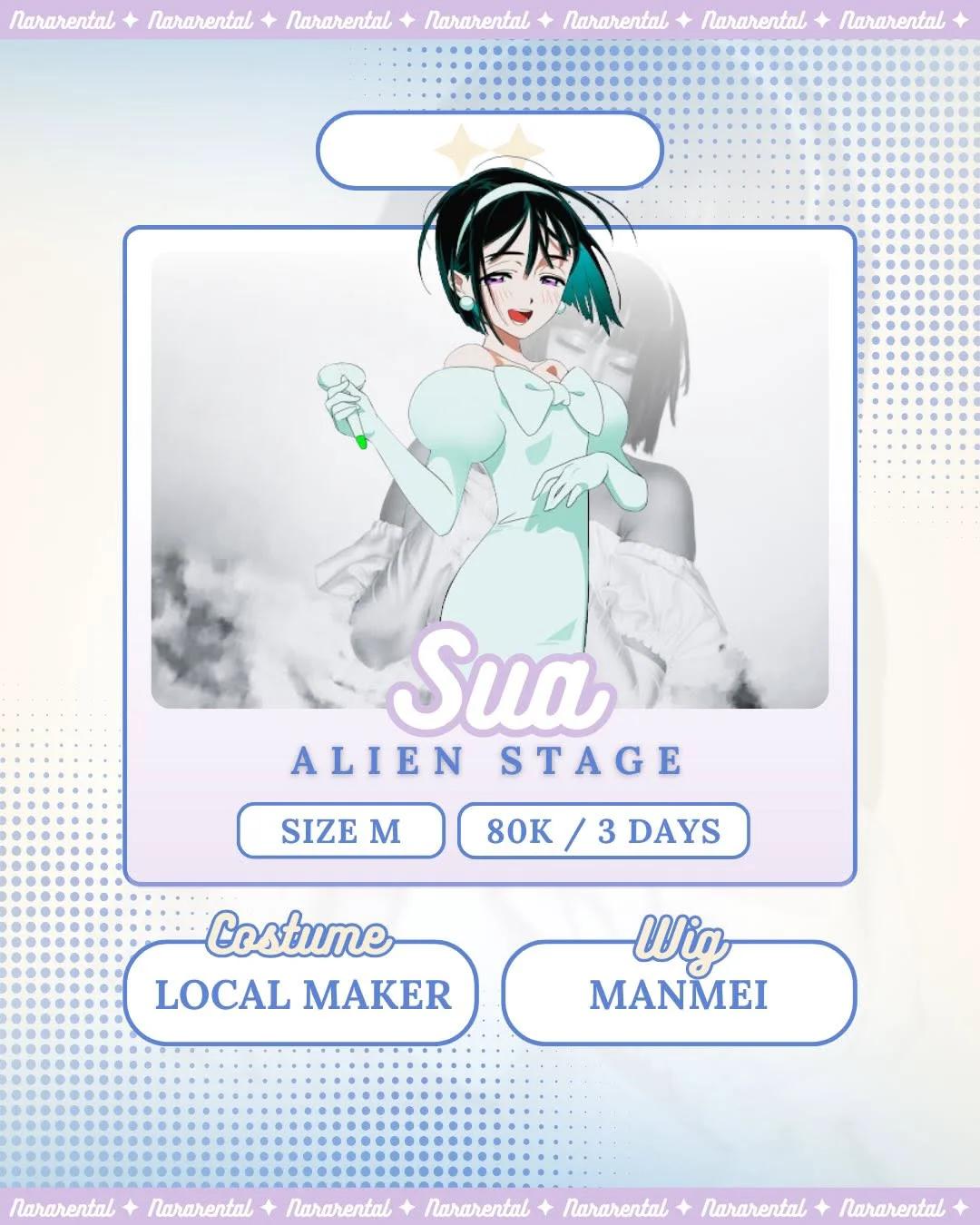 Sua Alien Stage - Kostum & Wig
