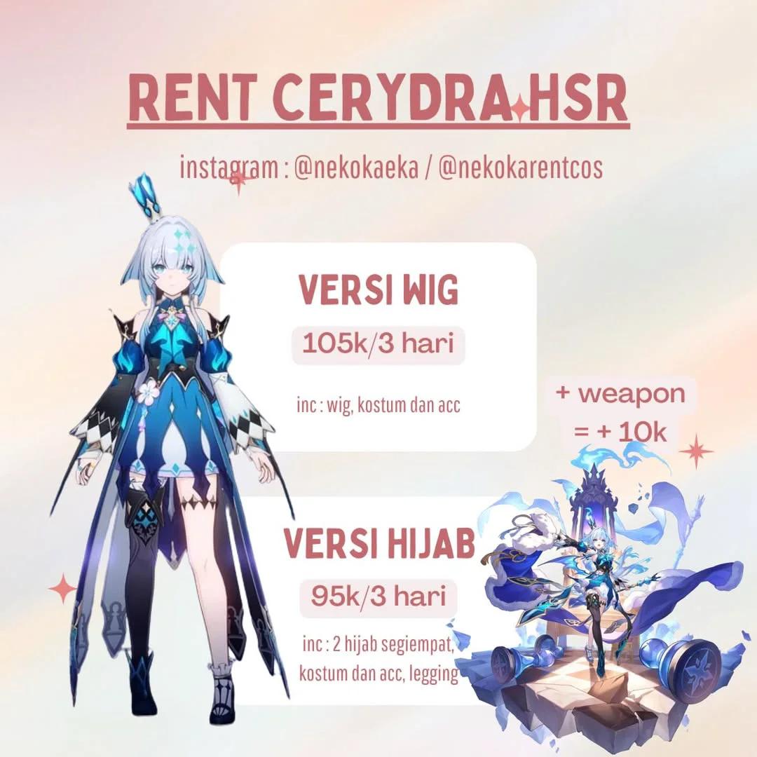 Cerydra Honkai Star Rail - Kostum