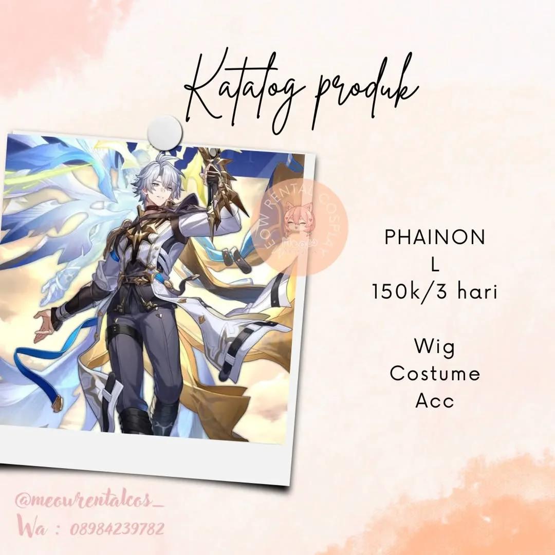 Phainon Cosplay Costume Set