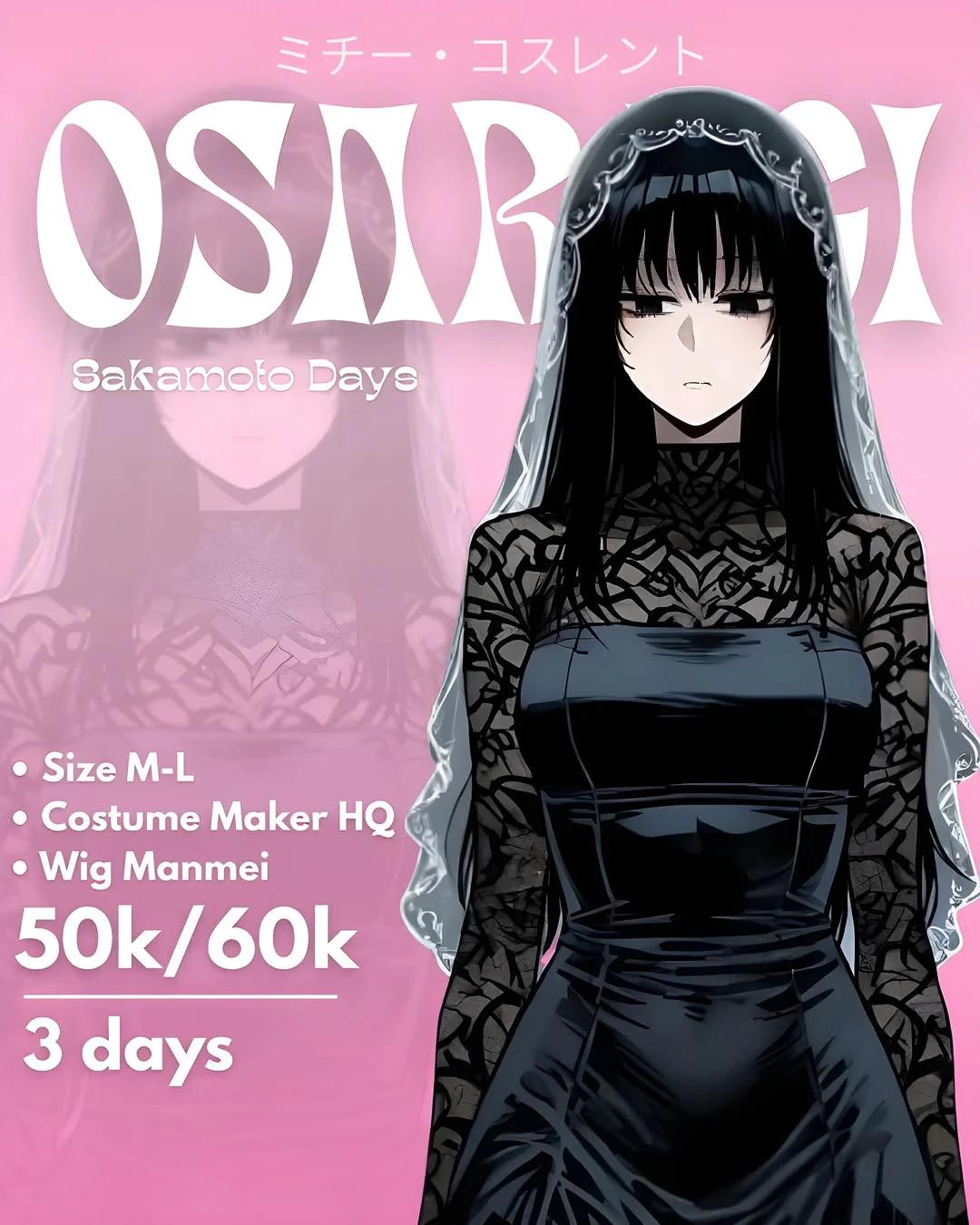 Osaragi Sakamoto Days - Kostum