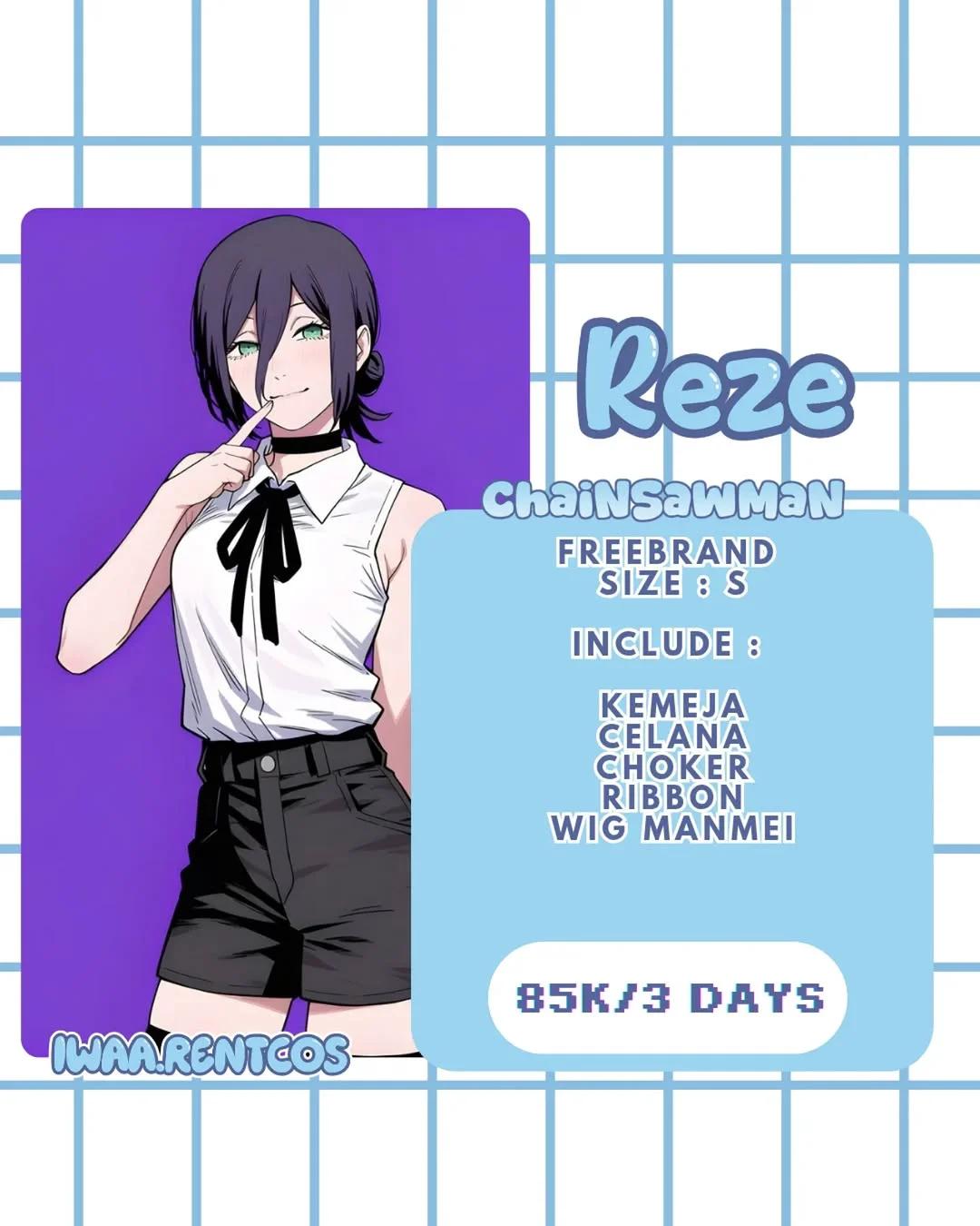 Reze Chainsawman - Kostum