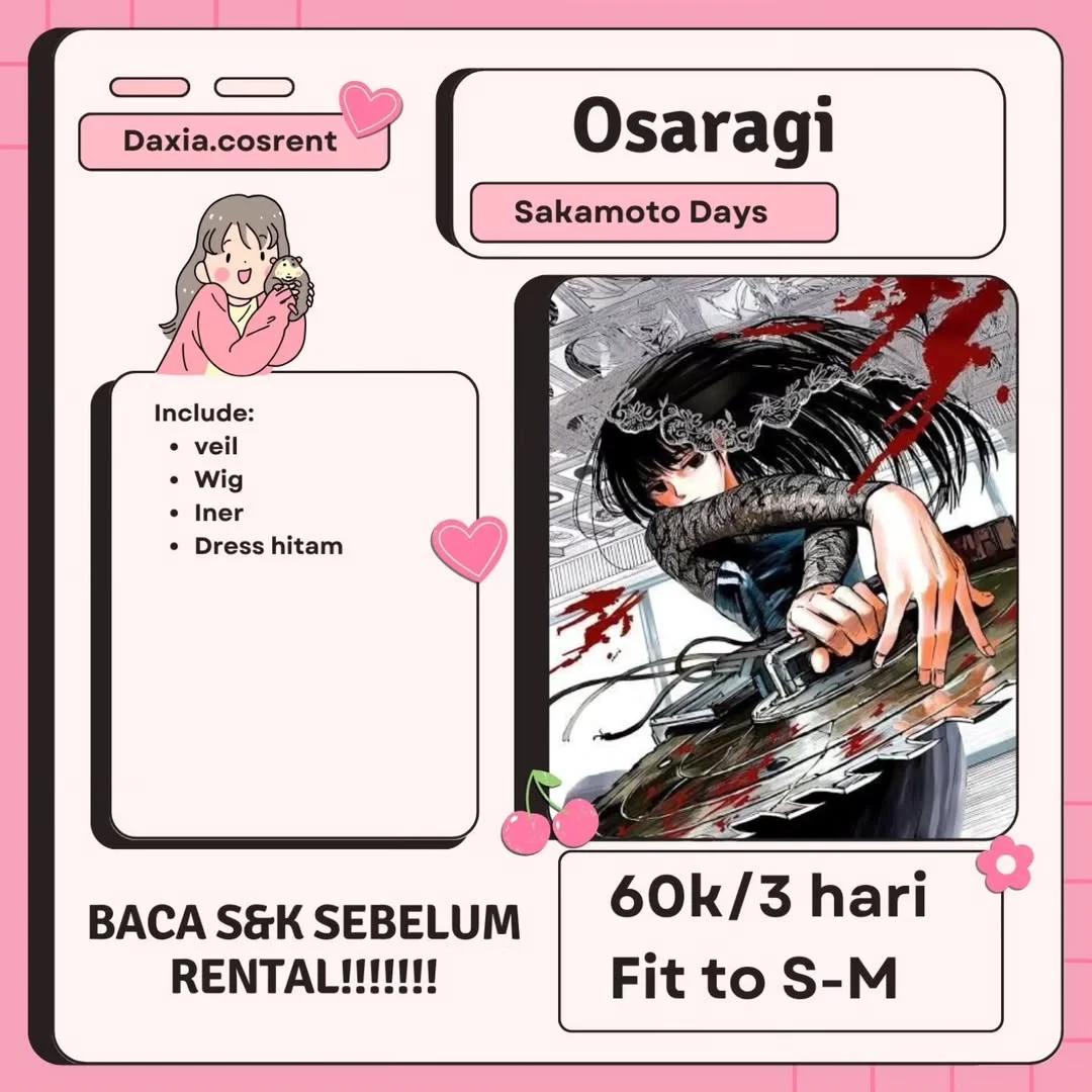Osaragi Sakamoto Days - Kostum