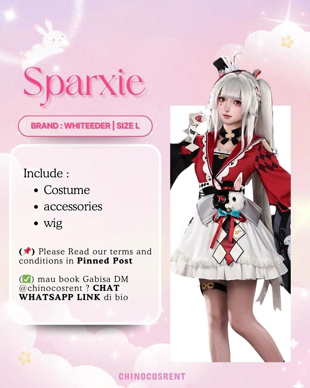 Sparkle Honkai Star Rail - Kostum, Wig, Aksesoris
