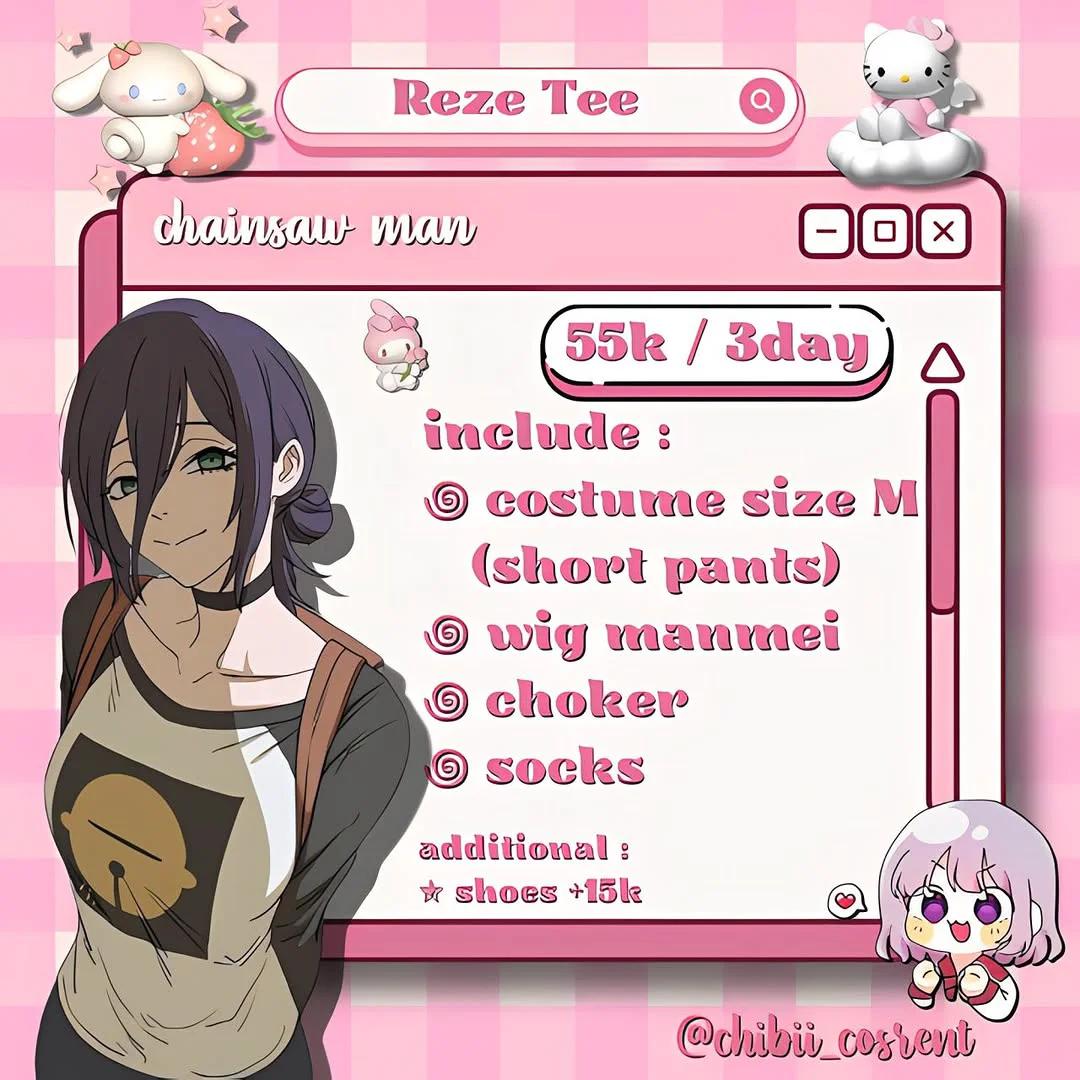 Reze Chainsaw Man - Costume