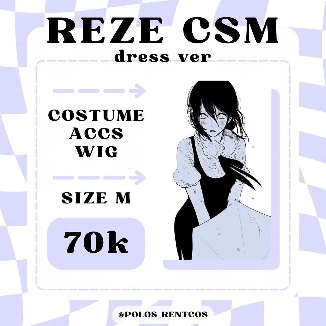Reze Chainsaw Man - Kostum & Wig