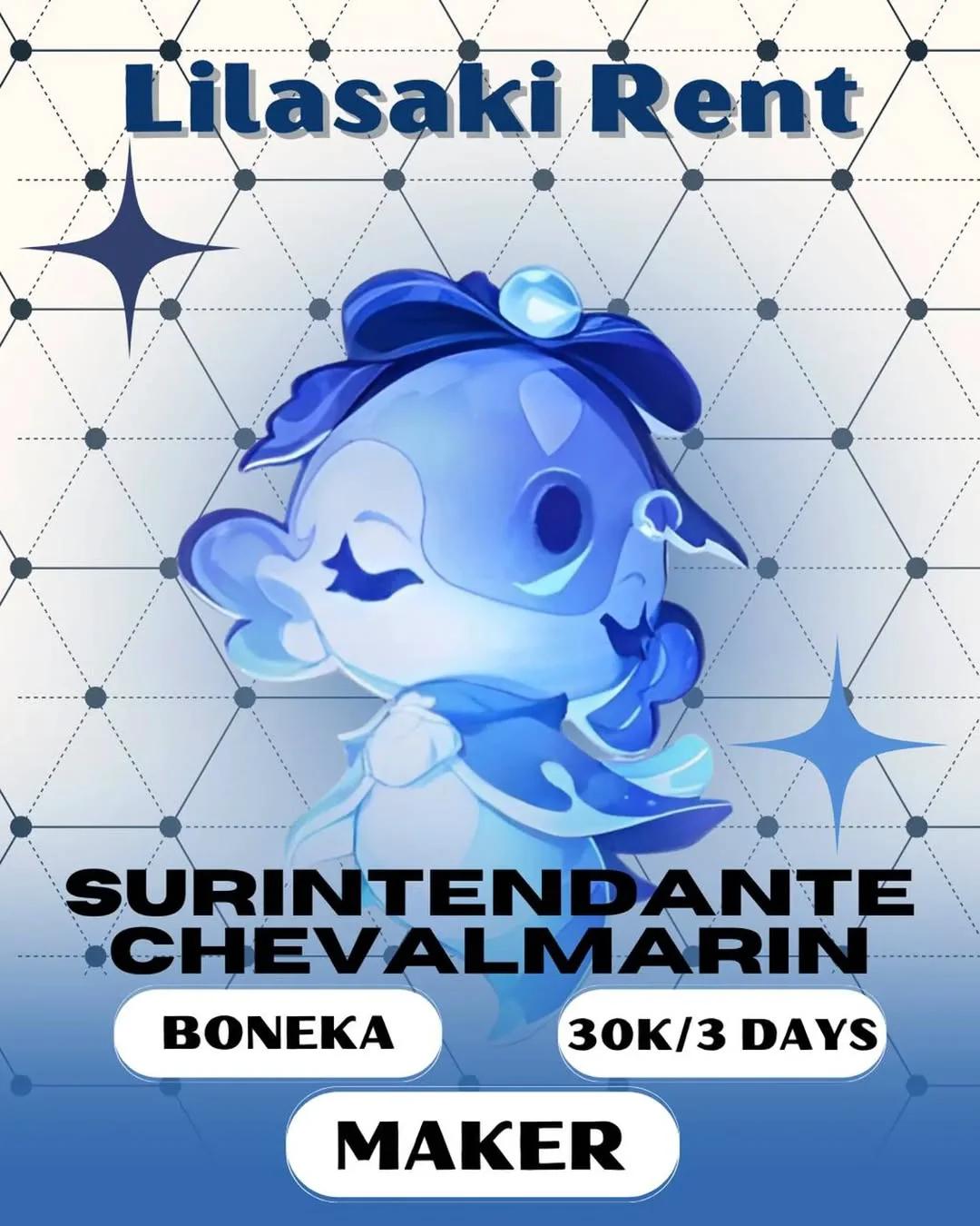 Furina Genshin Impact - Boneka Surintendante Chevalmarin