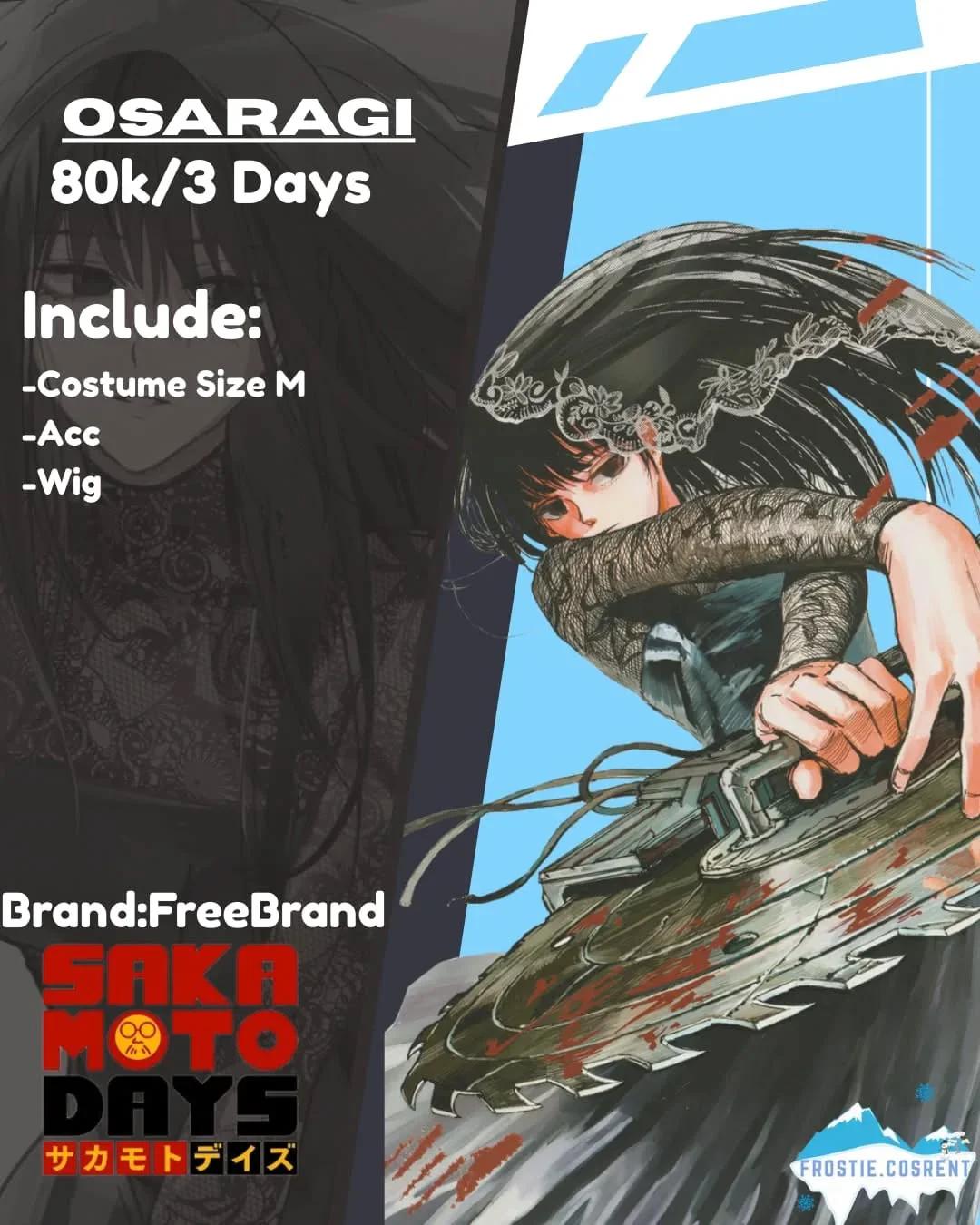 Sakamoto Days Osaragi Cosplay Costume