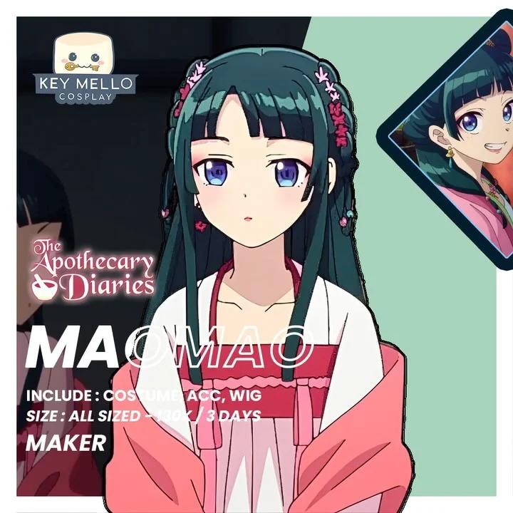 MaoMao Apothecary Diaries - Kostum & Wig