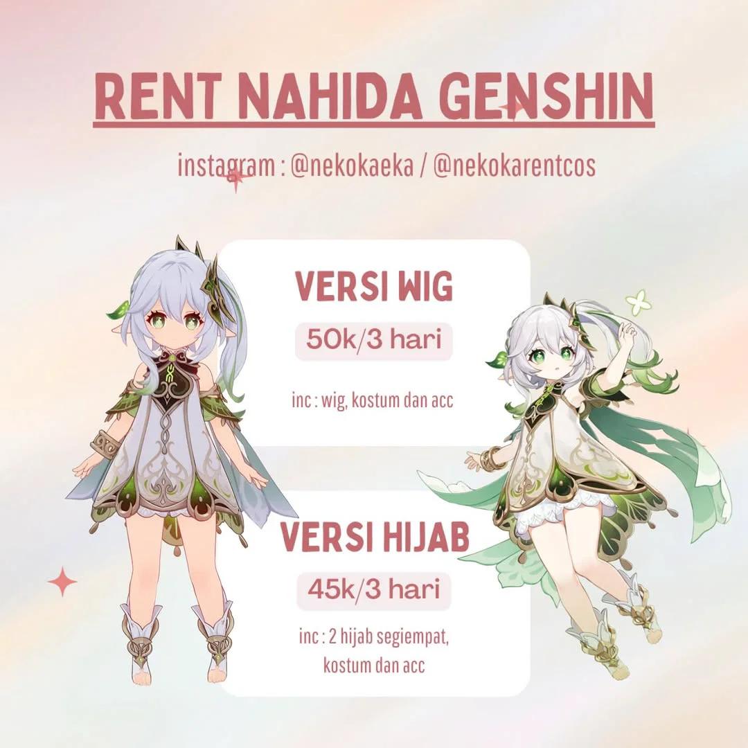 Nahida Genshin Impact - Kostum