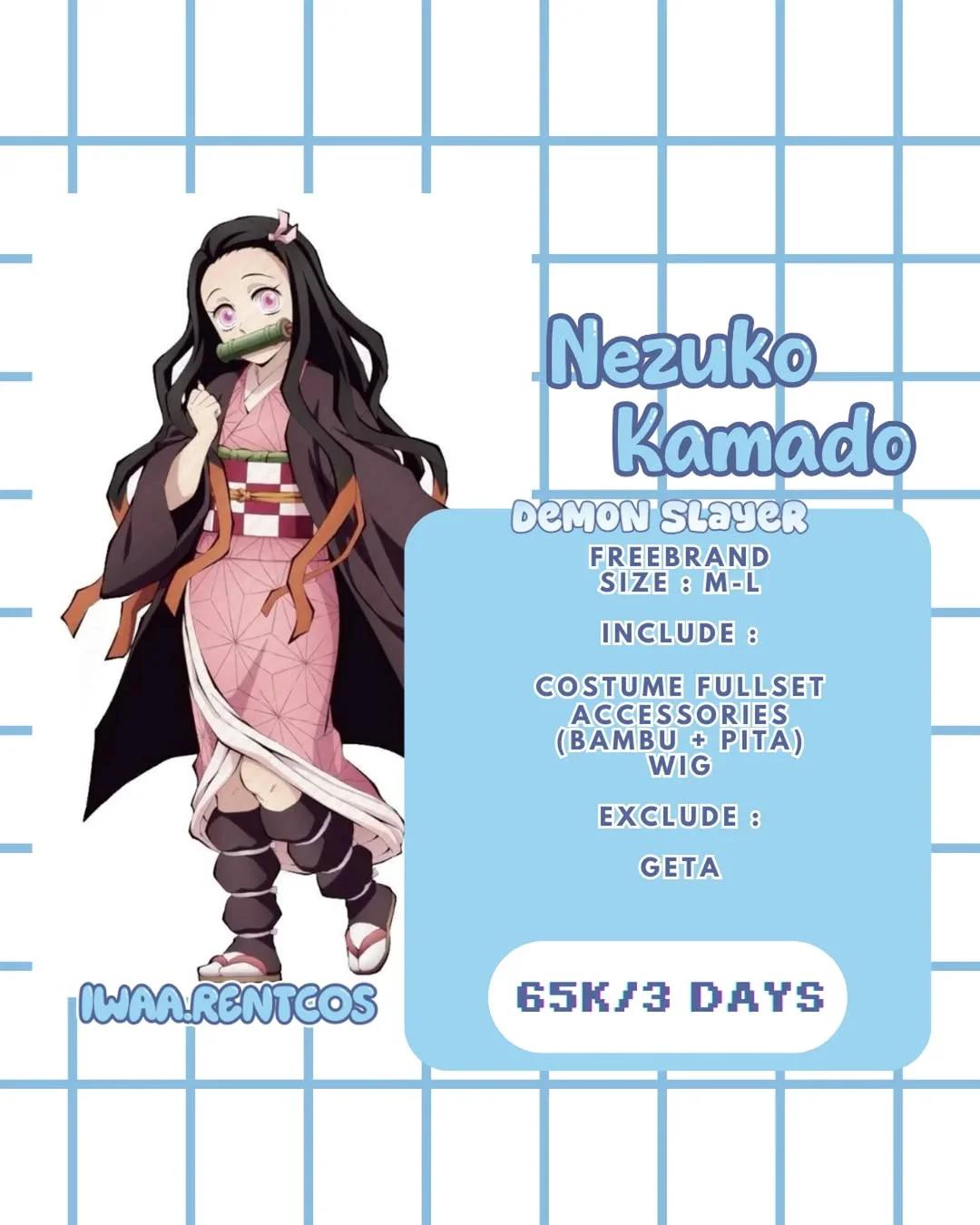 Nezuko Kamado - Kostum