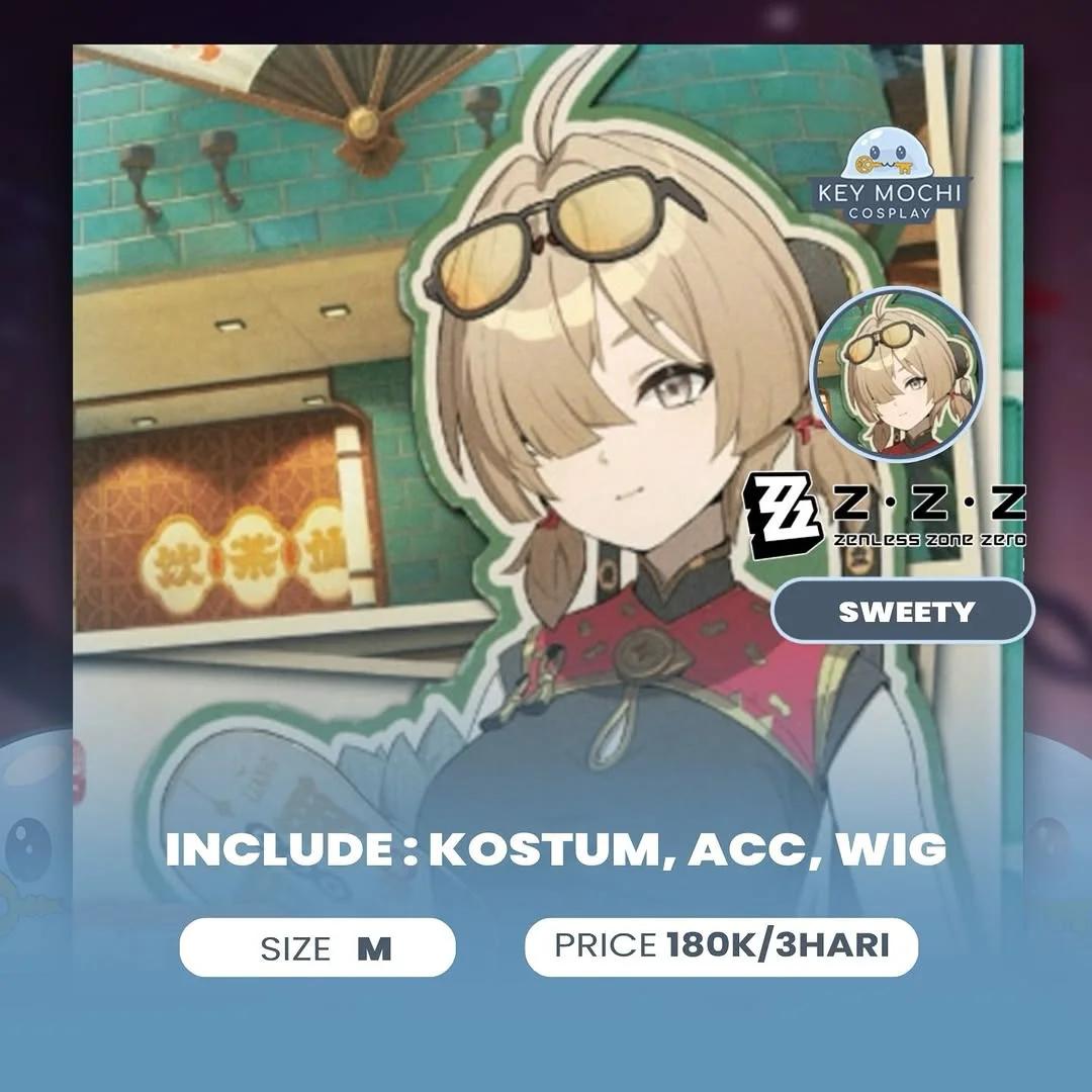Sweety Zenless Zone Zero - Kostum