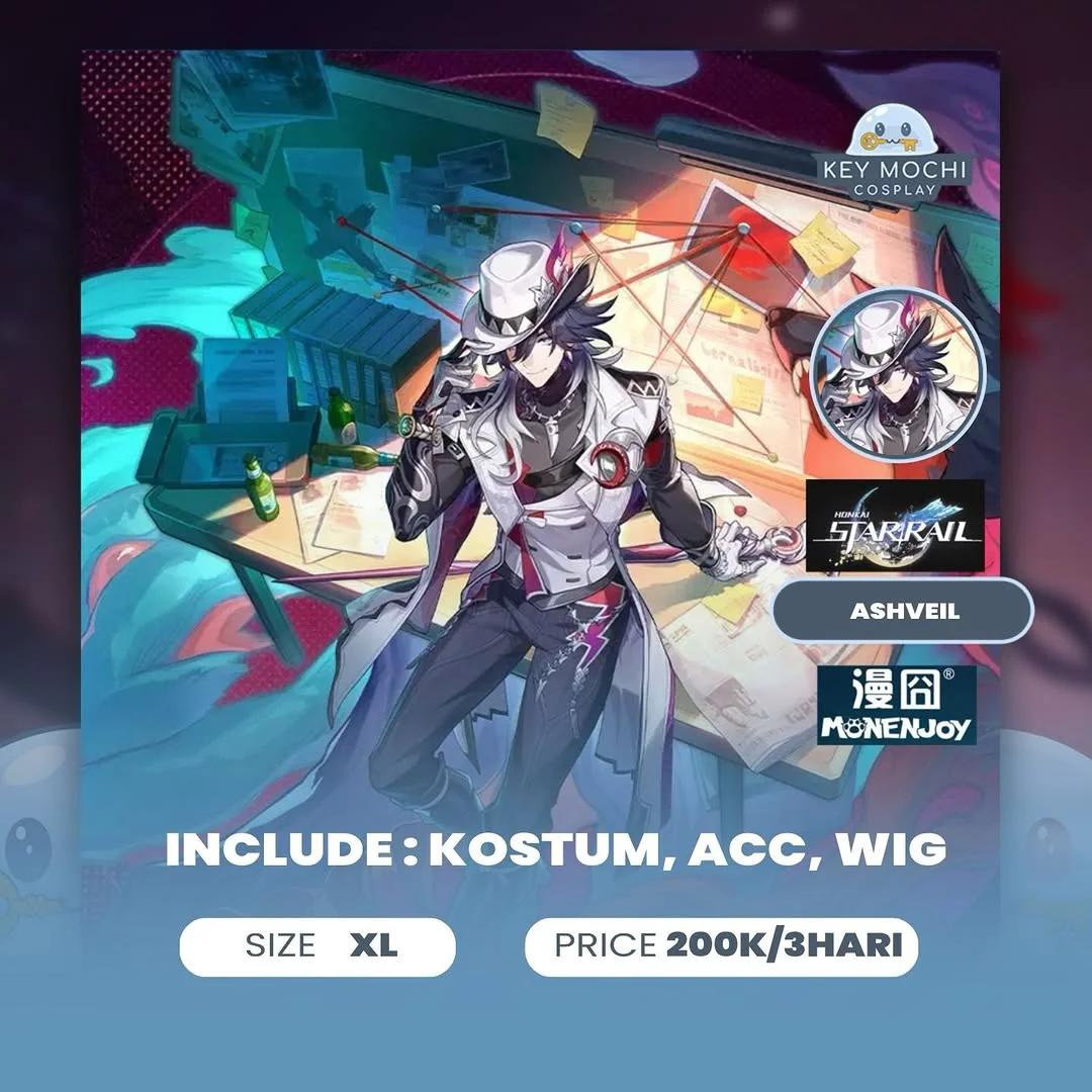 Ashveil Honkai Star Rail - Kostum