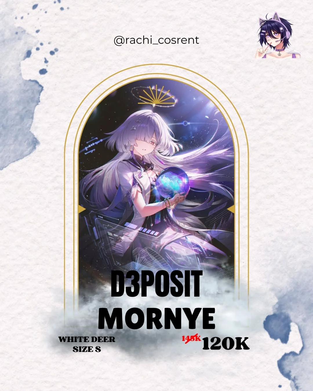 Mornye Wuthering Waves - Kostum, Wig, Acc