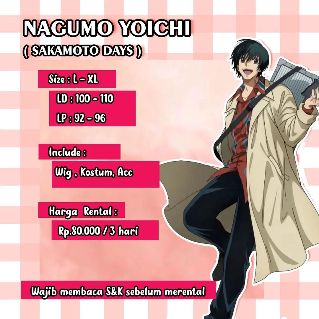 Nagumo Yoichi Sakamoto Days - Kostum & Wig