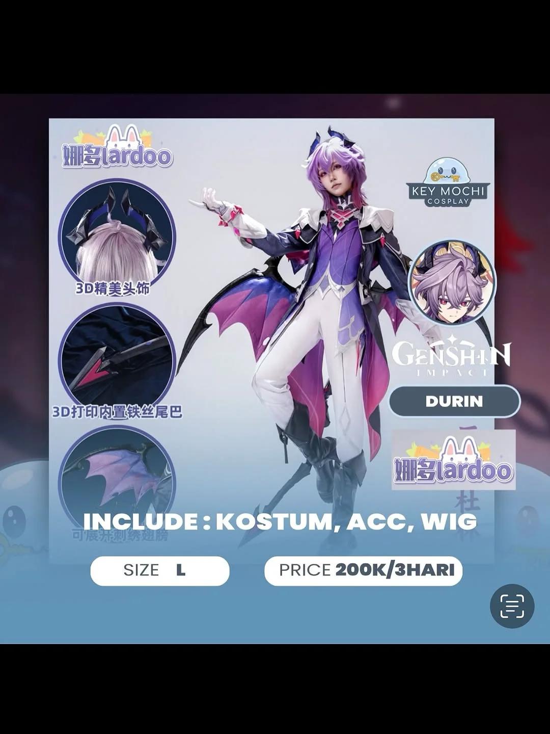 Durin Honkai Star Rail - Kostum