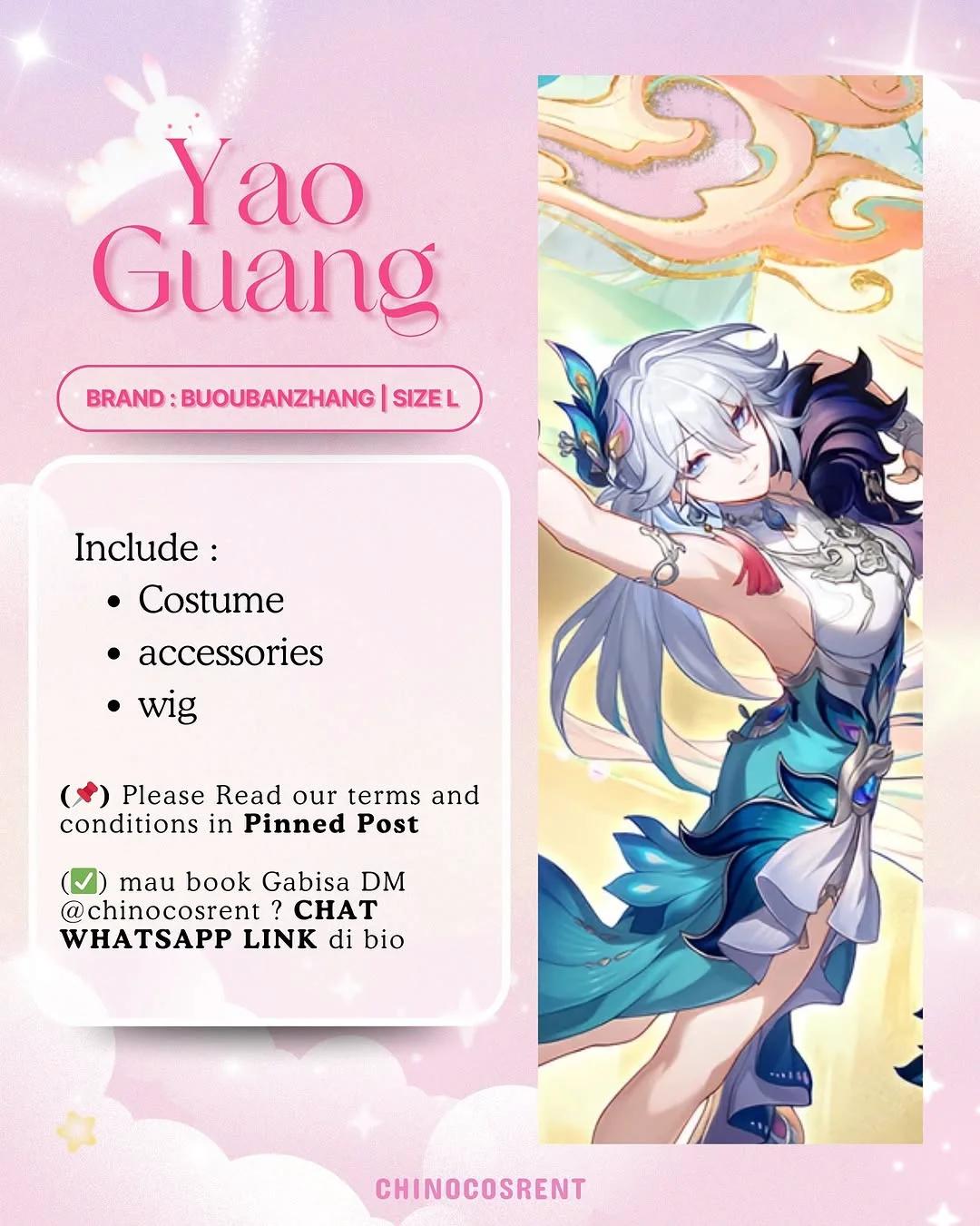 Yaoguang Honkai Star Rail - Kostum