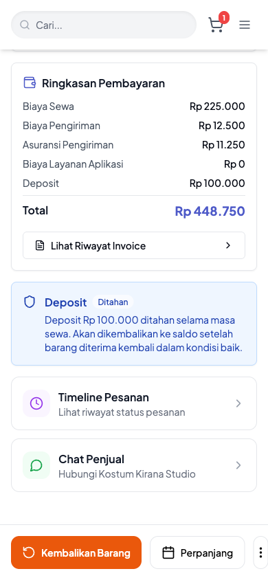 Apa Itu Deposit Sewa? - langkah 2