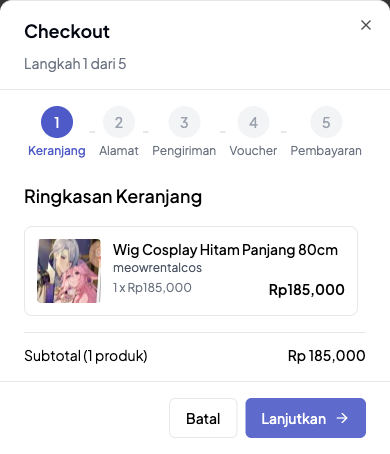 Cara Belanja di Cosulagi - langkah 4