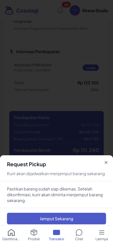 Cara Memproses Pesanan (untuk Penjual) - langkah 2