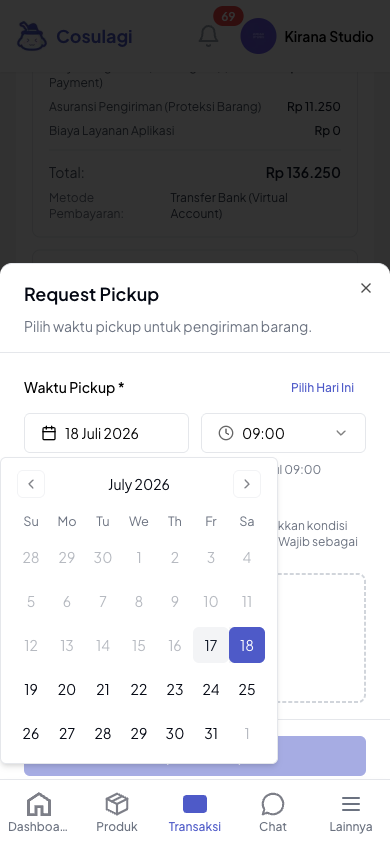 Cara Memproses Pesanan (untuk Penjual) - langkah 4