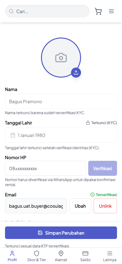 Cara Verifikasi Akun - langkah 2